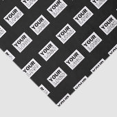 Ihr Logo oder Design | Bearbeitbarer Farbhintergru Seidenpapier (Ausschnitt)