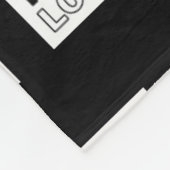 Ihr Logo oder Design | Hintergrund mit editierbare Fleecedecke (Ecke)