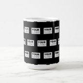 Ihr Logo oder Design | Hintergrund mit editierbare Kaffeetasse (Mittel)
