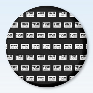 Ihr Logo oder Design Hintergrund mit editierbare Magnet