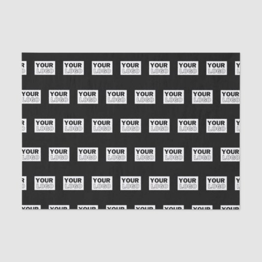 Ihr Logo oder Design | Hintergrund mit editierbare Seidenpapier (Vorderseite)