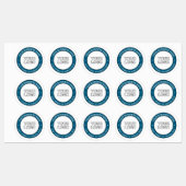 Ihr Logo oder Design und Ihr benutzerdefinierbarer Etiketten (Blatt)