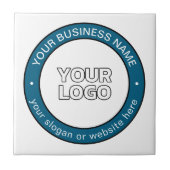 Ihr Logo oder Design und Ihr benutzerdefinierbarer Fliese (Vorderseite)