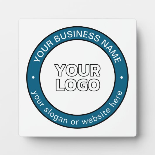 Ihr Logo oder Design und Ihr benutzerdefinierbarer Fotoplatte (Vorderseite)