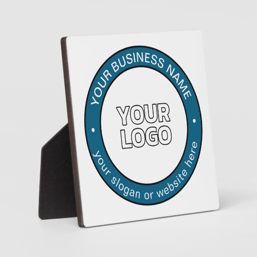 Ihr Logo oder Design und Ihr benutzerdefinierbarer Fotoplatte (Vorderseite)