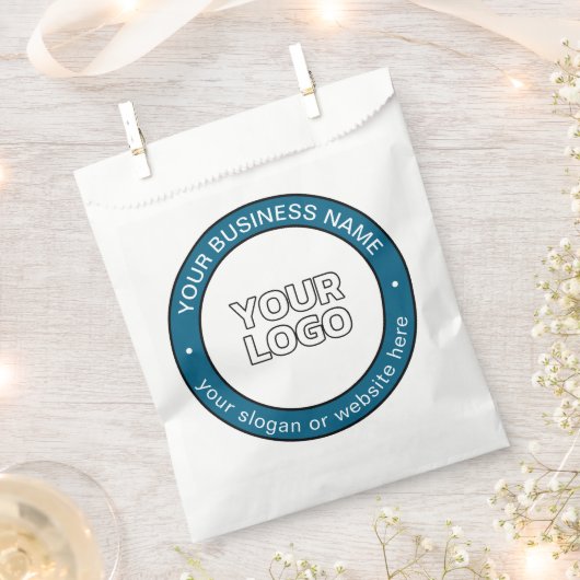 Ihr Logo oder Design und Ihr benutzerdefinierbarer Geschenktütchen (Ausgeschnitten)