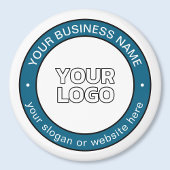 Ihr Logo oder Design und Ihr benutzerdefinierbarer Magnet