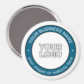 Ihr Logo oder Design und Ihr benutzerdefinierbarer Magnet (Vorderseite/Rückseite)