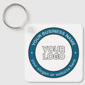 Ihr Logo oder Design und Ihr benutzerdefinierbarer Schlüsselanhänger (Vorderseite)