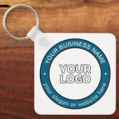 Ihr Logo oder Design und Ihr benutzerdefinierbarer Schlüsselanhänger (Vorderseite)