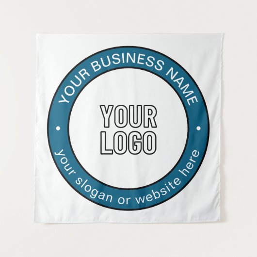 Ihr Logo oder Design und Ihr benutzerdefinierbarer Wandteppich (Vorderseite)