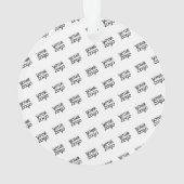 Ihr Logo oder Designelement gekachelt Ornament (Rückseite)