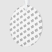 Ihr Logo oder Designelement gekachelt Ornament (Vorderseite)