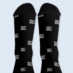 Ihr Logo oder ein beliebiges Bild   diagonale Stre Socken