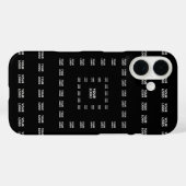 Ihr Logo oder ein beliebiges Design/Bild | Quadrat Case-Mate iPhone Hülle (Rückseite (Horizontal))