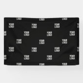 Ihr Logo oder ein Bild | Diagonale Streifen Banner (Horizontal)