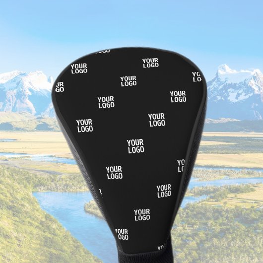 Ihr Logo oder ein Bild | Diagonale Streifen Golf Headcover