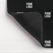 Ihr Logo oder ein Bild | Diagonale Streifen Mousepad (Ecke)