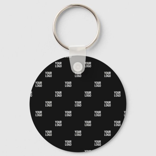Ihr Logo oder ein Bild | Diagonale Streifen Schlüsselanhänger (Vorderseite)