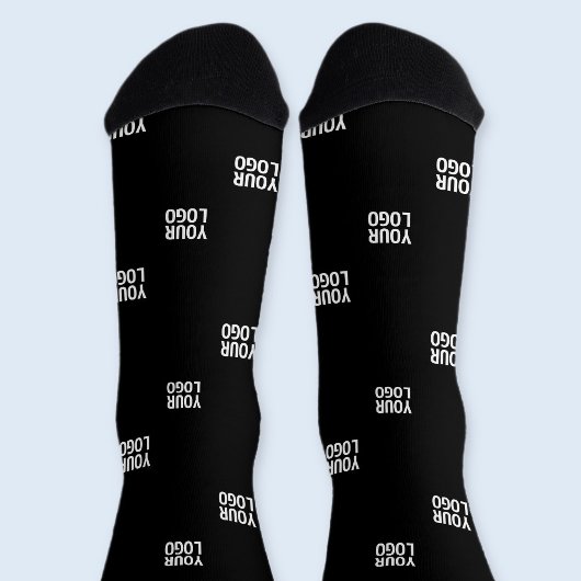 Ihr Logo oder ein Bild | Diagonale Streifen Socken