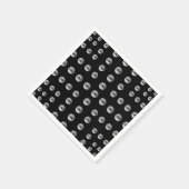 Ihr Logo oder ein Bild | Einzigartiges modernes Mu Serviette (Ecke)