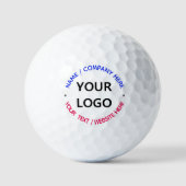 Ihr Logo oder Foto für benutzerdefinierte Text-Bri Golfball (Vorderseite)