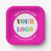 Ihr Logo oder Foto und Teller für benutzerdefinier (Vorderseite)