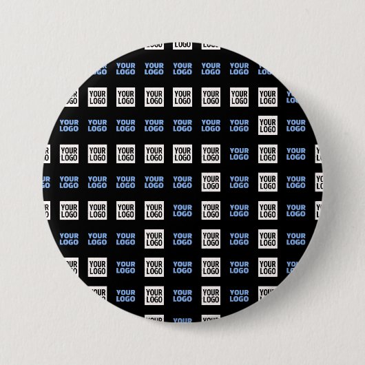 Ihr Logo oder hochgeladenes Bild | Geometrisches M Button (Vorderseite)