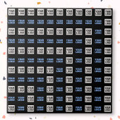 Ihr Logo oder hochgeladenes Bild | Geometrisches M Fliese