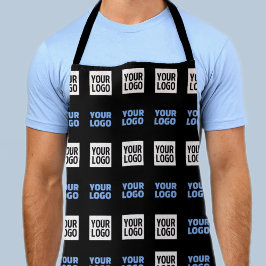 Ihr Logo oder hochgeladenes Bild | Geometrisches M Schürze