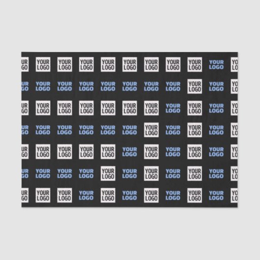 Ihr Logo oder hochgeladenes Bild | Geometrisches M Seidenpapier (Vorderseite)