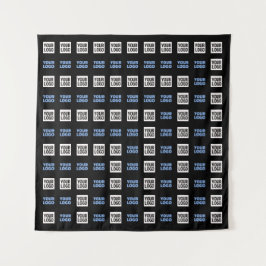 Ihr Logo oder hochgeladenes Bild | Geometrisches M Wandteppich