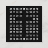 Ihr Logo oder hochgeladenes Bild | Kreuzmuster Begleitkarte (Vorderseite)