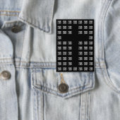 Ihr Logo oder hochgeladenes Bild | Kreuzmuster Button (Insitu)