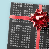 Ihr Logo oder hochgeladenes Bild | Kreuzmuster Geschenkpapier