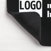 Ihr Logo oder hochgeladenes Bild und editierbarer Mousepad (Ecke)