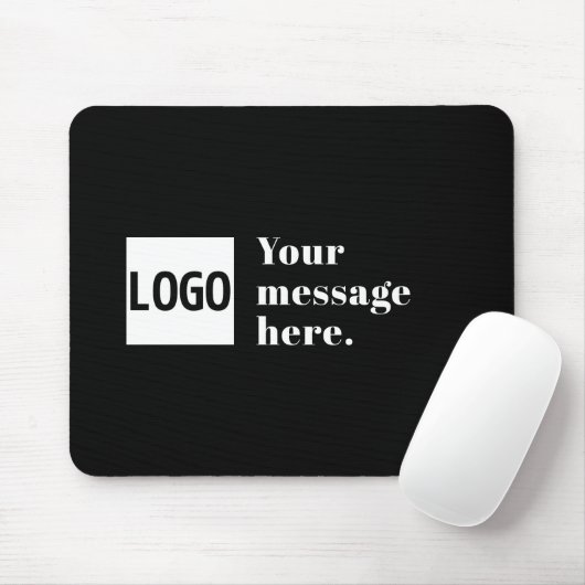 Ihr Logo oder hochgeladenes Bild und editierbarer Mousepad (Mit Mouse)