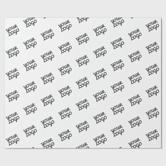 Ihr Logo oder Ihr Design Geschenkpapier (Flach)