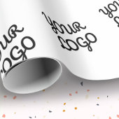 Ihr Logo oder Ihr Design Geschenkpapier