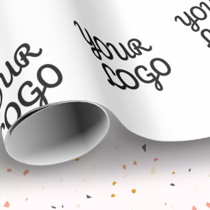 Ihr Logo oder Ihr Design Geschenkpapier