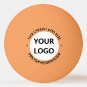 Ihr Logo oder Ihr Foto oder Ihr Text Ping Pong Bal Tischtennisball (Vorderseite)