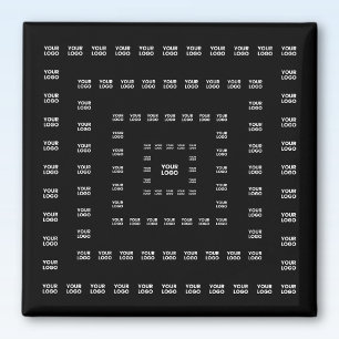 Ihr Logo oder irgendein Design/Bild   Quadratmuste Magnet