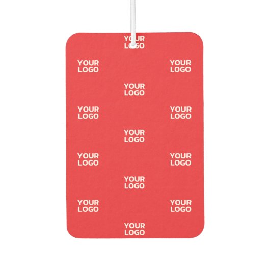 Ihr Logo oder jedes Bild/Design automatisch geglie Autolufterfrischer (Vorderseite)