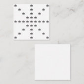 Ihr Logo oder jedes hochgeladene Bild | Star Patte Begleitkarte (Vorne/Hinten)