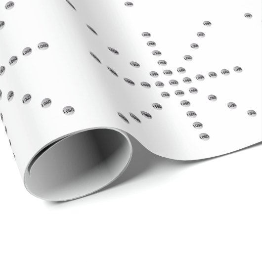 Ihr Logo oder jedes hochgeladene Bild | Star Patte Geschenkpapier (Rolleneckpunkt)
