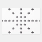 Ihr Logo oder jedes hochgeladene Bild | Star Patte Geschenkpapier Set (Vorderseite 3)