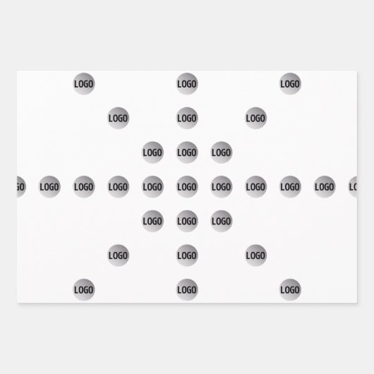 Ihr Logo oder jedes hochgeladene Bild | Star Patte Geschenkpapier Set (Vorderseite 2)