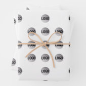 Ihr Logo oder jedes hochgeladene Bild | Star Patte Geschenkpapier Set (Beispiel)