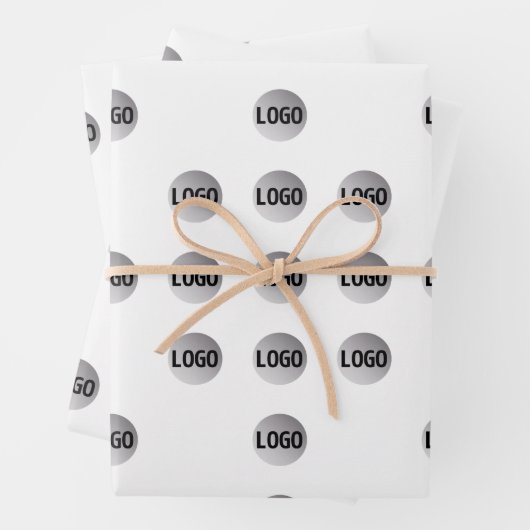 Ihr Logo oder jedes hochgeladene Bild | Star Patte Geschenkpapier Set (Beispiel)