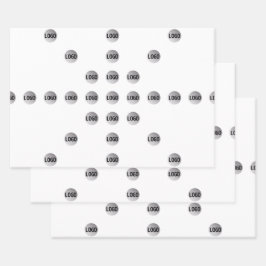 Ihr Logo oder jedes hochgeladene Bild | Star Patte Geschenkpapier Set